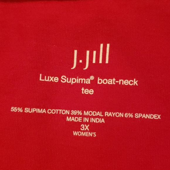JJill Boat-neck tee - Picture 2 of 4